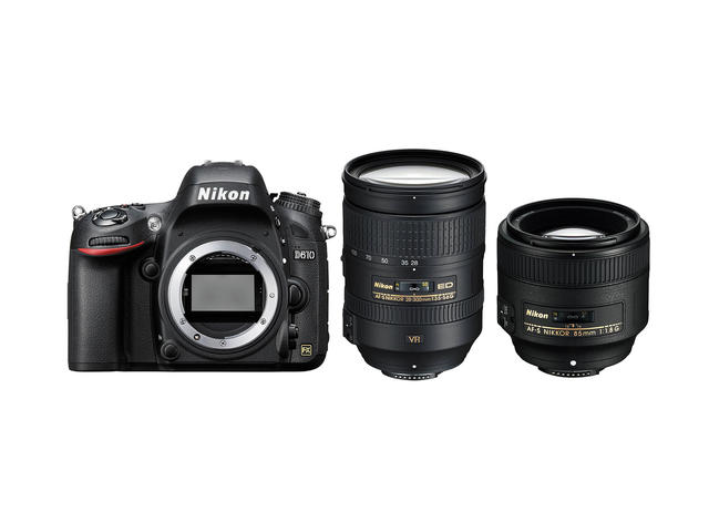 DSLR Nikon D610 с 85mm f/1.8G и 28-300mm ED VR