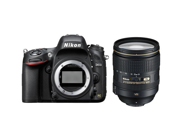 DSLR Nikon D610 с обектив 24-120mm f/4G ED VR