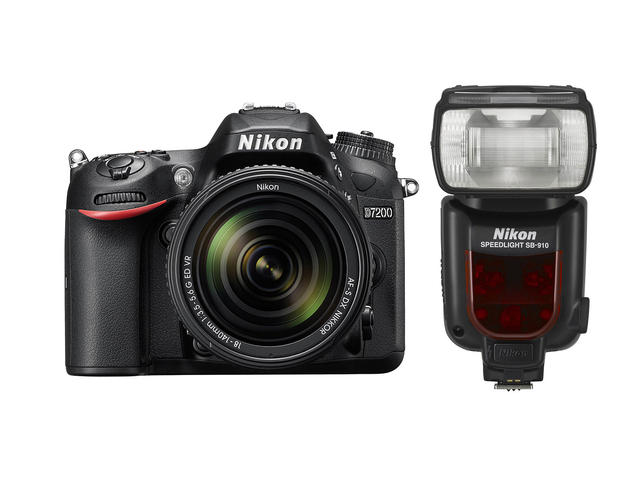 DSLR Nikon D7200 с обектив DX 18-140mm f/3.5-5.6G ED VR
