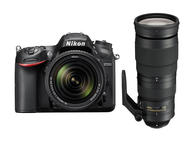 DSLR Nikon D7200 с 18-140mm ED VR и 200-500mm ED VR