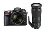 DSLR Nikon D7200 с 18-140mm ED VR и 200-500mm ED VR
