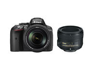 DSLR Nikon D5300 с 18-140mm f/3.5-5.6G ED VR и 50mm f/1.8G