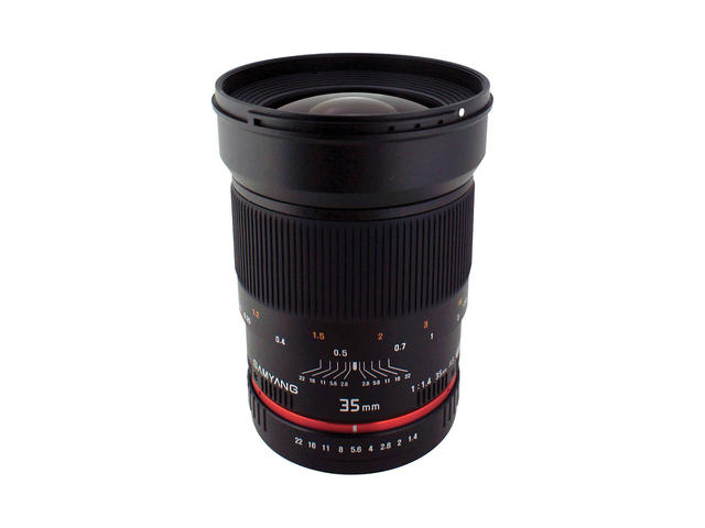 DSLR обективи Samyang 35mm f/1.4 AS UMC