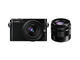 Mirrorless Panasonic Lumix DMC-GM5 с 12-32mm ASPH и 35-100mm ASPH