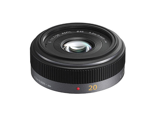 Mirrorless обективи Panasonic Lumix G Pancake 20mm f/1.7 ASPH