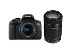 DSLR Canon EOS 750D с 18-55mm IS STM и 55-250mm IS STM