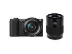 Mirrorless Sony Alpha 5100 с 16-50mm PZ OSS и Zeiss Touit 50mm f/2.8