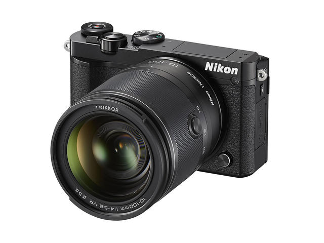 Mirrorless Nikon 1 J5 с обектив CX 10-100mm f/4-5.6 VR