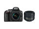 DSLR Nikon D5300 с AF-P 18-55mm f/3.5-5.6G и 50mm f/1.8G