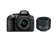 DSLR Nikon D5300 с 18-55mm VR II и 50mm f/1.8G