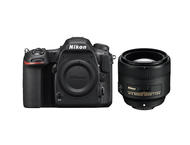 DSLR Nikon D500 с обектив 85mm f/1.8G