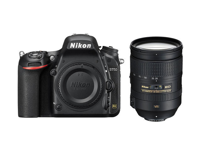 DSLR Nikon D750 с обектив 28-300mm f/3.5-5.6G ED VR