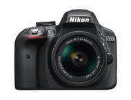 DSLR Nikon D3300 с обектив AF-P 18-55mm f/3.5-5.6G