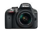 DSLR Nikon D3300 с обектив AF-P 18-55mm f/3.5-5.6G