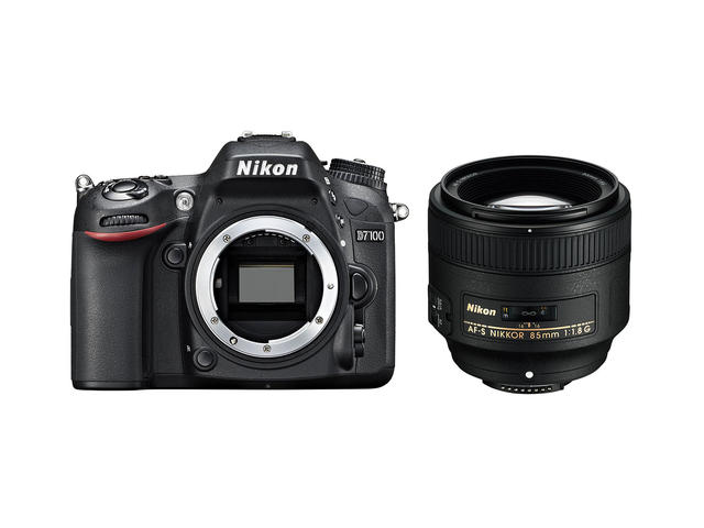 DSLR Nikon D7100 и обектив 85mm f/1.8G