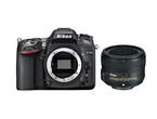 DSLR Nikon D7100 с обектив 50mm f/1.8G