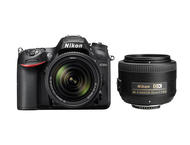 DSLR Nikon D7200 с DX 18-140mm VR и 35mm f/1.8G