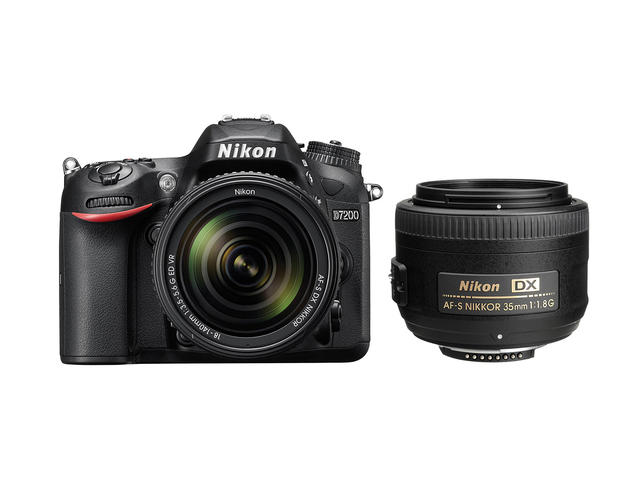 DSLR Nikon D7200 с DX 18-140mm VR и 35mm f/1.8G