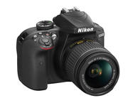 DSLR Nikon D3400 с обектив AF-P 18-55mm f/3.5-5.6G