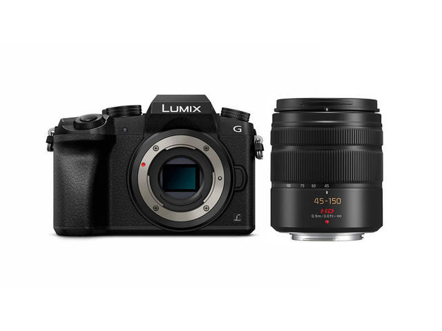 Mirrorless Panasonic Lumix DMC-G7EG-K с 45-150mm f/4.0-5.6 ASPH