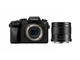 Mirrorless Panasonic Lumix DMC-G7EG-K с 42.5mm f/1.7 ASPH