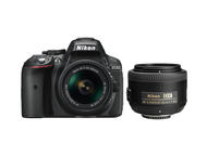 DSLR Nikon D5300 с AF-P 18-55mm VR и DX 35mm f/1.8G