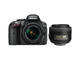 DSLR Nikon D5300 с AF-P 18-55mm VR и DX 35mm f/1.8G
