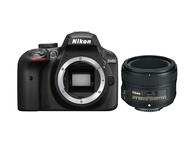 DSLR Nikon D3400 с обектив 50mm f/1.8G