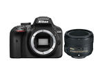 DSLR Nikon D3400 с обектив 50mm f/1.8G