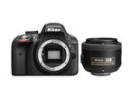 DSLR Nikon D3300 с обектив 35mm f/1.8G