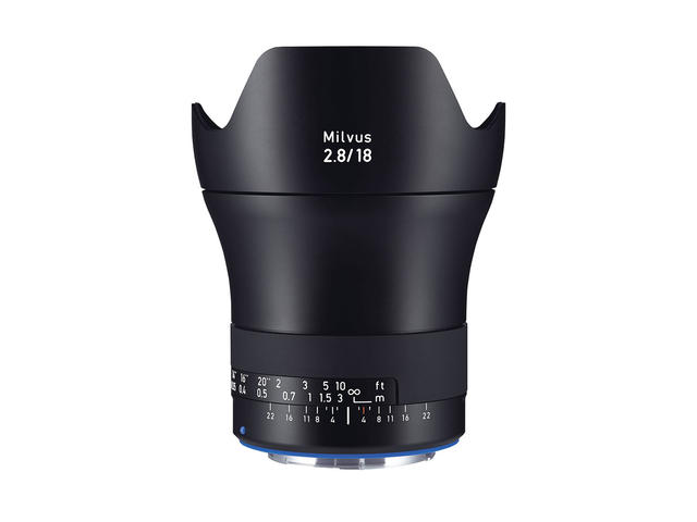 DSLR обективи Zeiss Milvus 18mm f/2.8 ZE