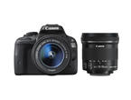 DSLR Canon EOS 100D с 18-55mm IS STM и 10-18mm IS STM