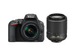 DSLR Nikon D5500 с AF-P 18-55mm VR и 55-200mm VR II