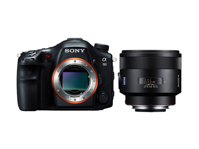 DSLR Sony Alpha 99 със Sony Zeiss Planar T* 50mm f/1.4 ZA