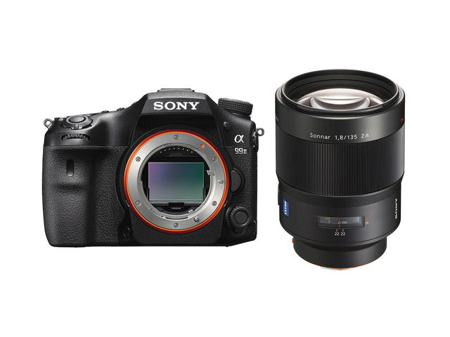 DSLR Sony Alpha 99 II със 135mm f/1.8 Carl Zeiss Sonnar T* ZA