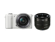 Mirrorless Sony Alpha 5000 с 16-50mm PZ OSS и Zeiss 32mm f/1.8