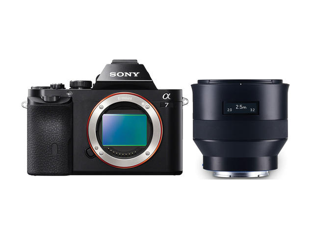 Mirrorless Sony Alpha 7 с обектив Zeiss Batis 25mm f/2
