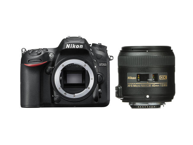 DSLR Nikon D7200 с обектив 40mm f/2.8G