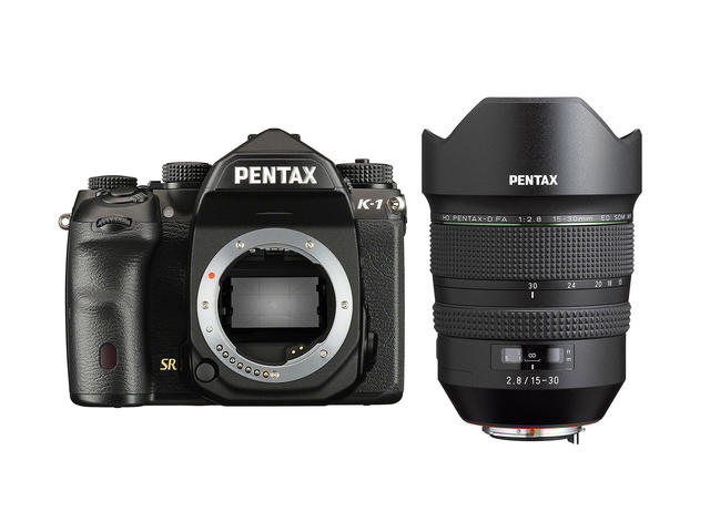 DSLR Pentax K-1 с обектив 15-30mm f/2.8 ED SDM WR