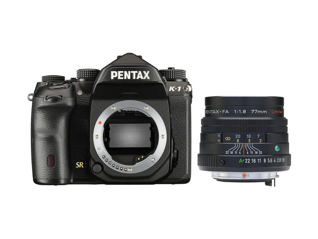 DSLR Pentax K-1 с обектив 77mm f/1.8 Limited