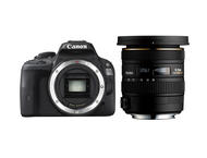 DSLR Canon EOS 100D със Sigma 10-20mm f/3.5 EX DC HSM
