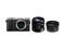 Mirrorless Panasonic Lumix DMC-GX80 с 12-32mm f/3.5-5.6 и 35-100mm f/4.0-5.6