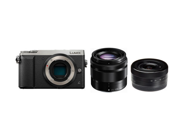 Mirrorless Panasonic Lumix DMC-GX80 с 12-32mm f/3.5-5.6 и 35-100mm f/4.0-5.6