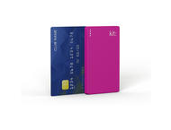 Външни батерии Kit Fresh Business Card 2000 mAh, в розово