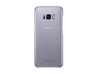 Калъфи Samsung Clear Cover за Samsung Galaxy S8+, прозрачен-лилаво