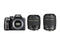 DSLR Pentax K-70 с DA 18-55mm AL WR и DA 50-200mm ED WR