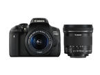 DSLR Canon EOS 750D с 18-55mm IS STM и 10-18mm IS STM