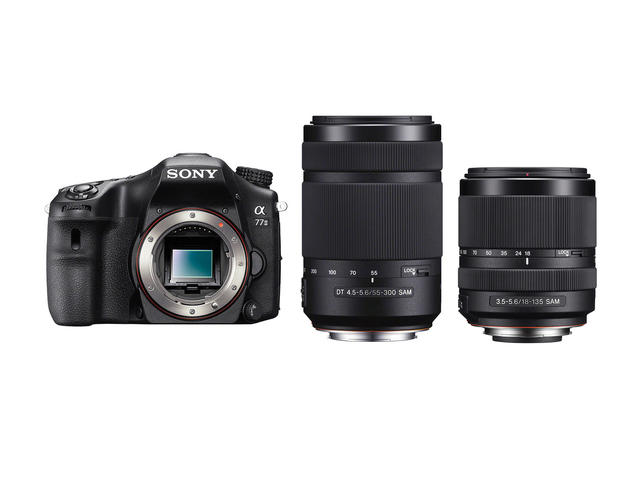DSLR Sony Alpha 77 II с 18-135mm SAM и 55-300mm SAM