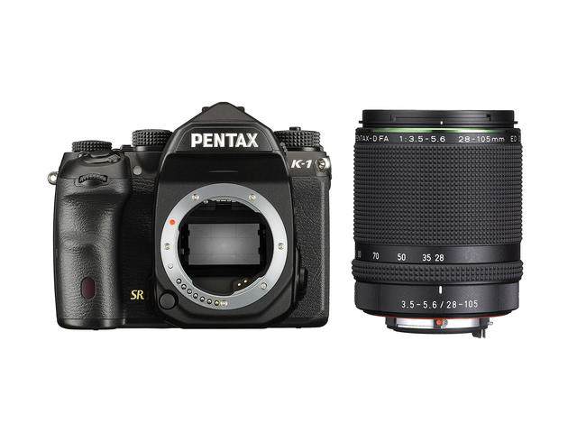 DSLR Pentax K-1 с обектив 28-105mm f/3.5-5.6 ED DC WR