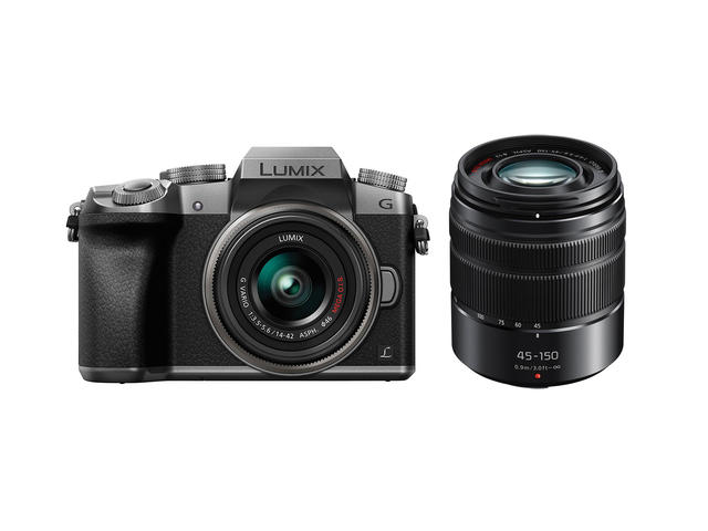 Mirrorless Panasonic Lumix DMC-G7 с 14-42mm II и 45-150mm